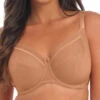 FANTASIE Fusion Full Cup Side Support Bra - Cinnamon -FREYA Shop fl3091 cin front 20 fantasie lingerie fusion cinnamon full cup side support bra