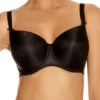 FANTASIE Smoothing Moulded T-Shirt Bra - Black -FREYA Shop fl4510 blk fantasie lingerie smoothing black underwired moulded tshirt bra f