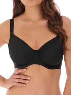 FANTASIE Smoothing Moulded Balcony Bra - Black