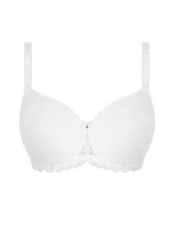 FANTASIE Ana Moulded Spacer Bra - White -FREYA Shop fl6701 whe cut fantasie lingerie ana white rebecca moulded spacer full cup bra