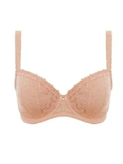 FANTASIE Ana Half Cup Bra - Blush -FREYA Shop fl6703 blh cut fantasie lingerie ana blush padded half cup bra