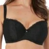 FANTASIE Ana Half Cup Bra - Black -FREYA Shop fl6703 blk primary fantasie lingerie ana black padded half cup bra