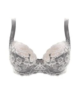 FANTASIE Marianna Side Support Plunge Bra - Silver -FREYA Shop fl9202 sir plain