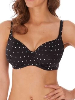 FREYA Jewel Cove Sweetheart Bikini Top - Black