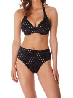 FREYA Jewel Cove Halter Bikini Top - Black -FREYA Shop freya 20swimwear 20jewel 20cove 20as7232 20blk 20full