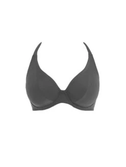 FREYA Jewel Cove Halter Bikini Top - Plain Black -FREYA Shop freya 20swimwear 20jewel 20cove 20as7232 20plk 20p