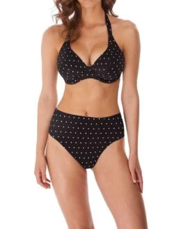FREYA Jewel Cove High Waist Bikini Brief -FREYA Shop freya 20swimwear 20jewel 20cove 20as7236 20blk 20full