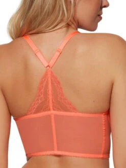 Gossard Superboost Lace Deep V Bralette - Neon Coral 9 Gossard Superboost Lace Deep V Bralette - Neon Coral -FREYA Shop gossard 20superboost 20lace 207718 20neon 20coral 20b