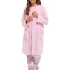Oversized Lounge Gown - Pink