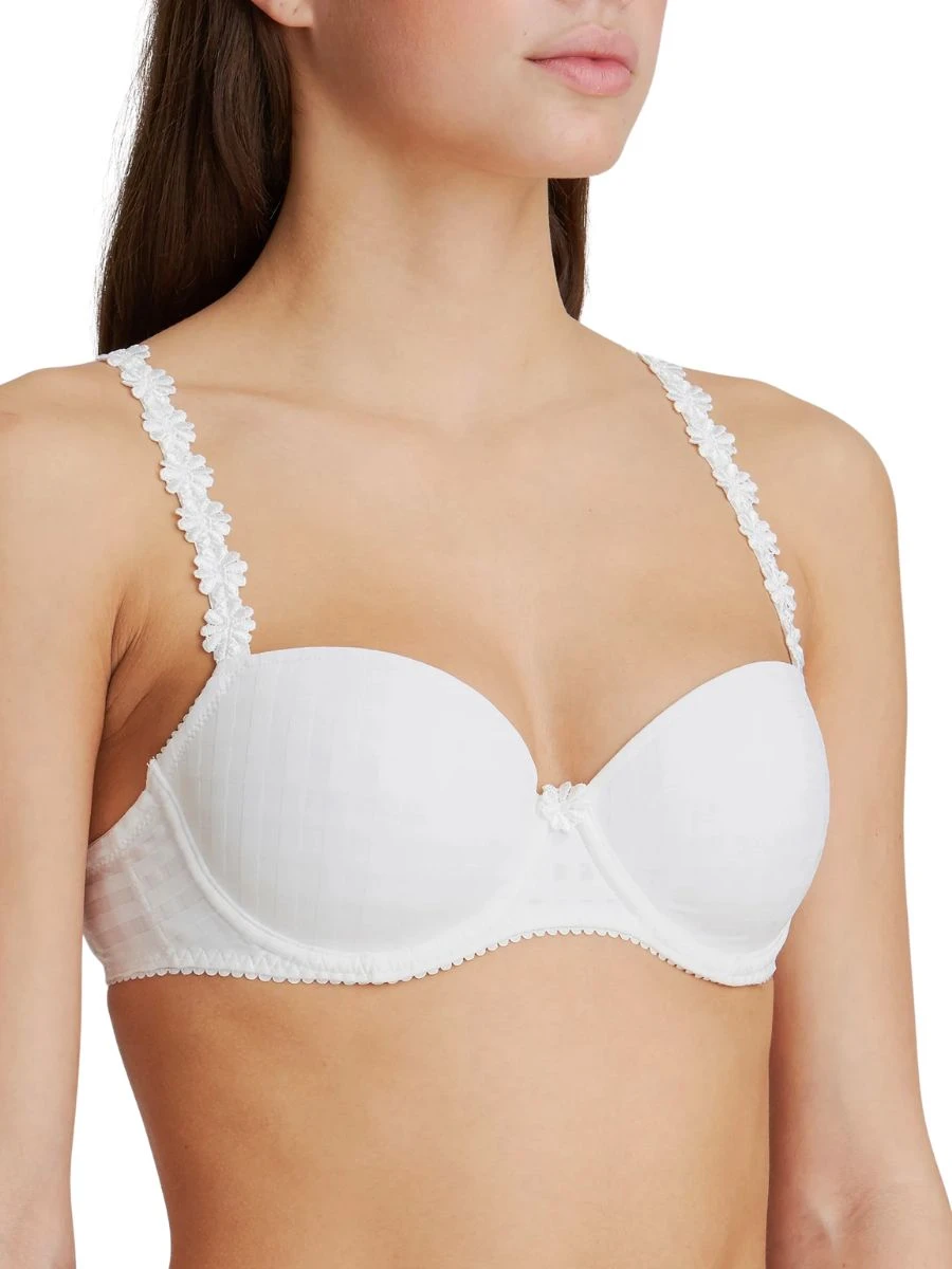 MARIE JO Avero Padded Balcony Bra - White 5 MARIE JO Avero Padded Balcony Bra - White - Image 3
