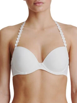 MARIE JO Tom Padded Plunge Bra - White 9 MARIE JO Tom Padded Plunge Bra - White -FREYA Shop marie jo l aventure lingerie padded bra tom 0120822 wit 20f2