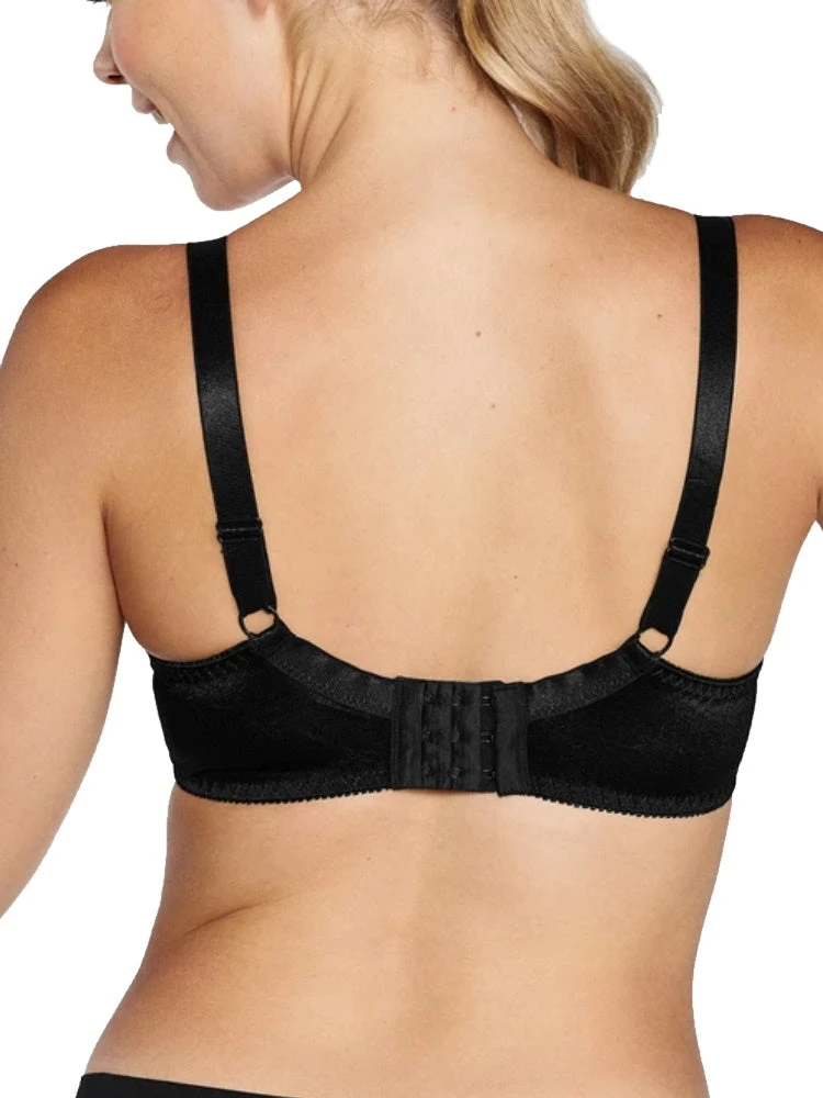 Naturana Full Cup Underwired Bra - Black 4 Naturana Full Cup Underwired Bra - Black - Image 2