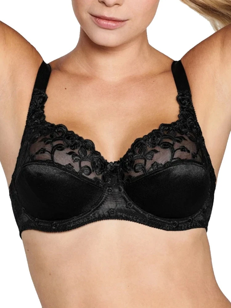 Naturana Full Cup Underwired Bra - Black 3 Naturana Full Cup Underwired Bra - Black