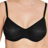 Naturana Balcony Bra - Black -FREYA Shop naturana 207721 20balcony 20bra 20underwired 20400 20black