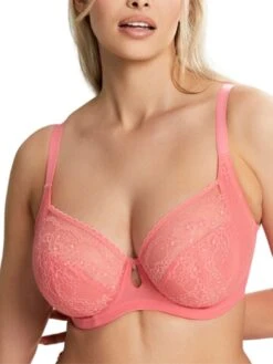 Panache Alexis Balcony Bra - Sunkiss Coral