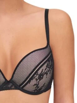 Passionata Olivia Extra Push Up Bra - Black -FREYA Shop passionata 20olivia 20011 20p49j20 20s