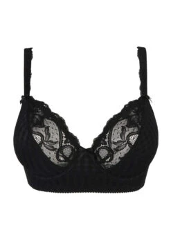 PRIMADONNA Madison Plunge Longline Bra - Black -FREYA Shop primadonna madison 0262126 zwa c