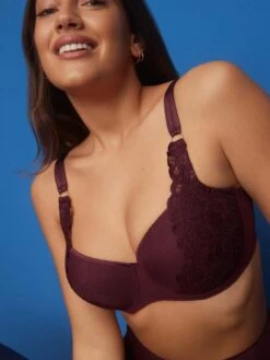 Twist First Night Padded Balcony Bra - Merlot 13 Twist First Night Padded Balcony Bra - Merlot -FREYA Shop primadonna twist firstnight merlotbalcony