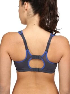 Shock Absorber Active Multiwear Sports Bra - Dark Grey/Blue Nights -FREYA Shop s4490 310 4