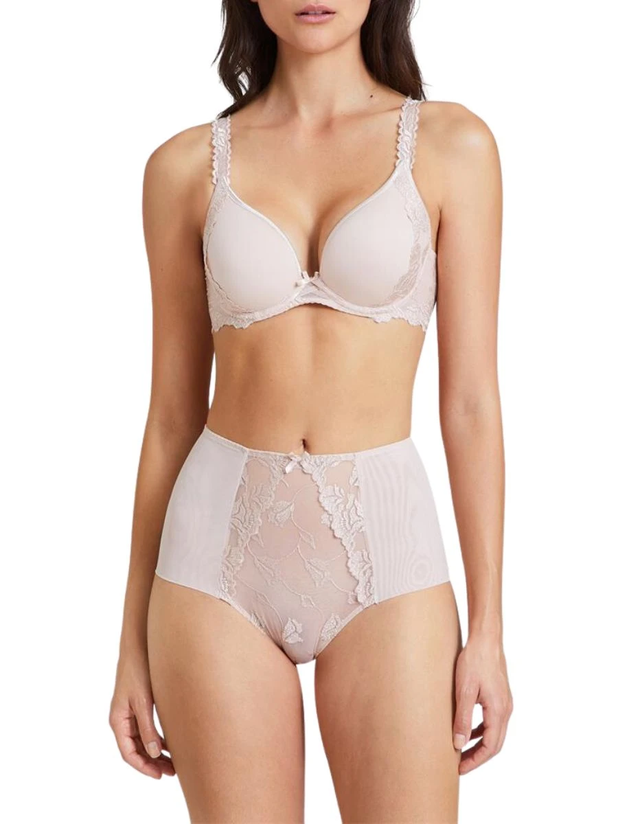 Aubade Softessence Plunge Spacer Bra - Skin 4 Aubade Softessence Plunge Spacer Bra - Skin - Image 2