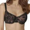 Triumph Velvet Rose Spotlight Half Cup Bra - Black -FREYA Shop triumph lingerie 10205592 velvet lace spotlight whp 0004 f