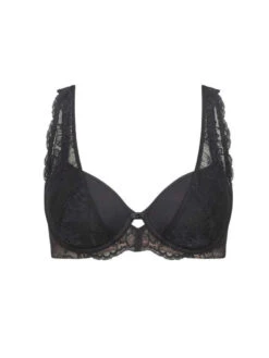 Triumph Amourette Charm Padded Bra - Black -FREYA Shop triumph lingerie 10207953 0004 amourette charm wp03 p