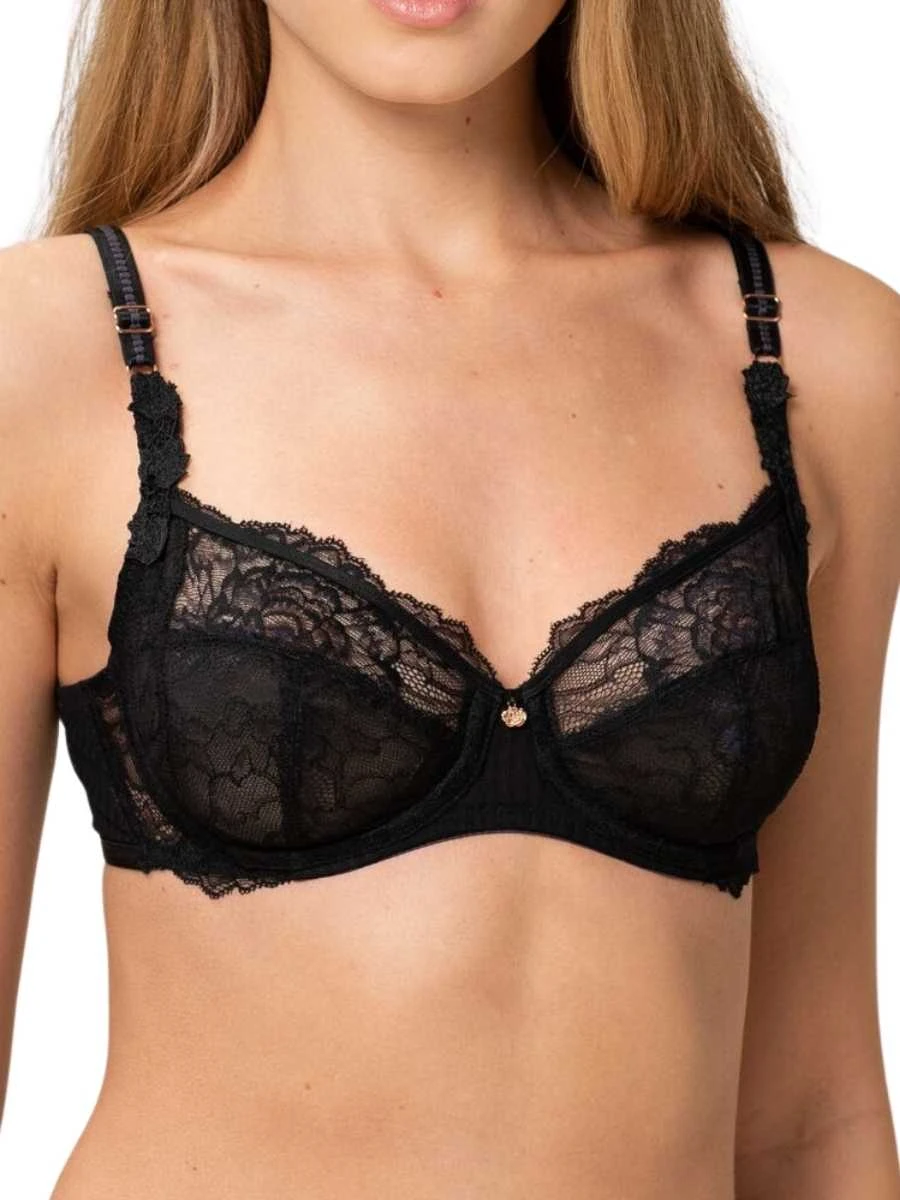 Triumph Peony Florale WP Bra - Black 3 Triumph Peony Florale WP Bra - Black