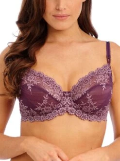 Wacoal Embrace Lace Underwire Bra - Italian Plum/Valerian