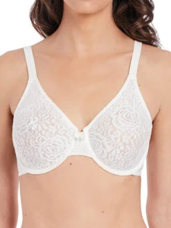 Wacoal Halo Lace Moulded Bra - Ivory