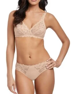 Wacoal Eglantine Non Wired Bra - Creme Brulee -FREYA Shop wacoal 20eglantine 20creme 20brulee 20webfa162 20full