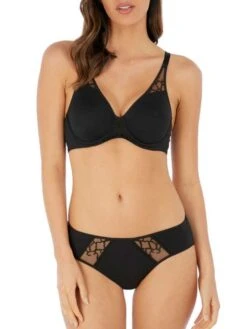 Wacoal Lisse Moulded Bra - Black -FREYA Shop wacoal 20lisse 20bra 20we145001 20blk 20full