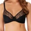 Wacoal Lisse Classic Underwired Bra - Black -FREYA Shop wacoal 20lisse 20bra 20we145002 20blk 20f