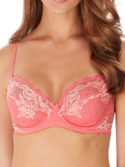 Wacoal Lace Perfection Average Wire Bra - Strawberry Ice