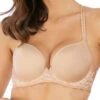 Wacoal Lace Perfection Contour Bra - Cafe Creme -FREYA Shop we135004 cac primary wacoal lingerie lace perfection cafe creme contour bra