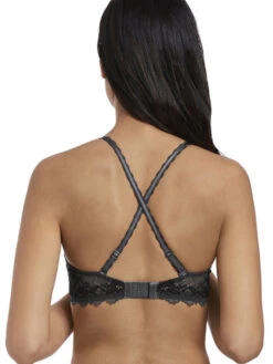 Wacoal Lace Perfection Contour Bra - Charcoal 8 Wacoal Lace Perfection Contour Bra - Charcoal -FREYA Shop we135004 chl alt3 wacoal lingerie lace perfection charcoal contour bra