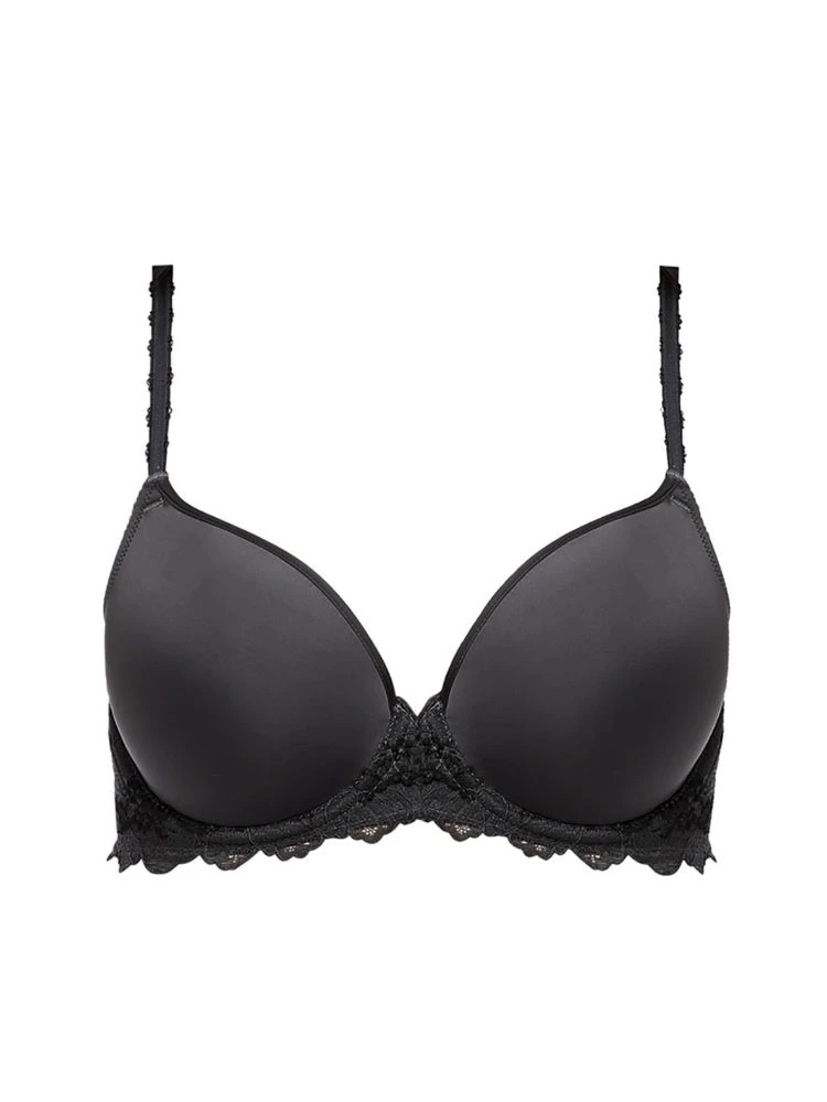 Wacoal Lace Perfection Contour Bra - Charcoal 6 Wacoal Lace Perfection Contour Bra - Charcoal - Image 4