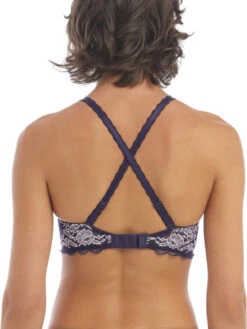 Wacoal Lace Perfection Contour Bra - Evening Blue -FREYA Shop we135004 eve alt3 wacoal lingerie lace perfection evening blue contour bra